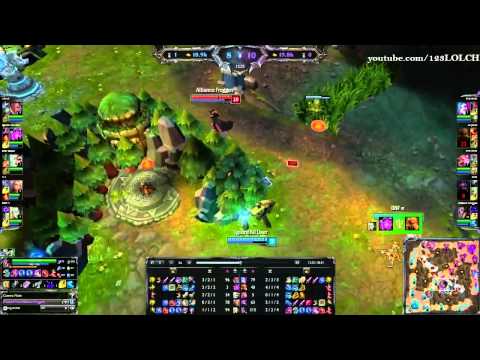 best of  Froggen in Korea - Twisted Fate vs Orianna - Mid Solo Q [ReplayLOL] 2014