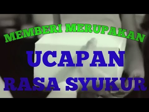 Memberi Harus Ikhlas