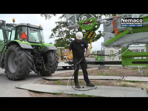 Bouwkraan FM Gru RBI 627 10 ton meter 25 km