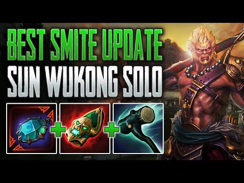 THE 9.5 REVERT IS HERE! Sun Wukong Solo Gameplay (SMITE Conquest)
