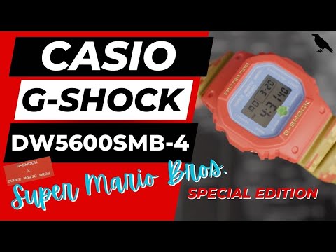 UNBOXING: CASIO G-SHOCK x SuperMarioBros Watch review| DW5600SMB-4