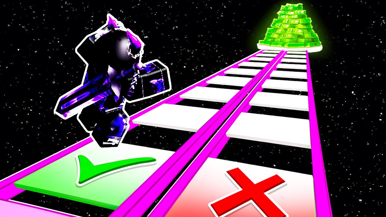 Cross This Glass Bridge, Win $1,000,000 in Roblox!