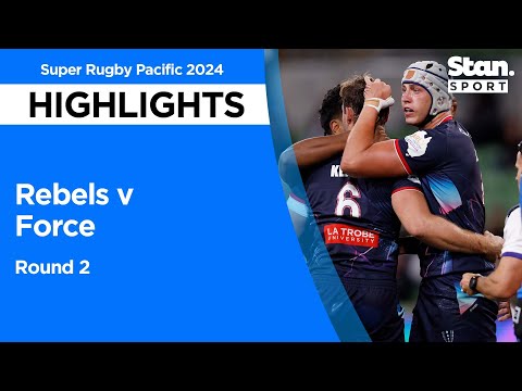 Rebels v Force Highlights | Round 2 | Super Rugby Pacific 2024