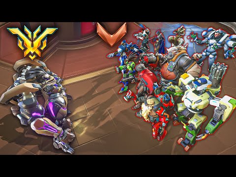 Can a Top 500 RAMATTRA Defeat *10* Bronze Players in Overwatch 2?!
