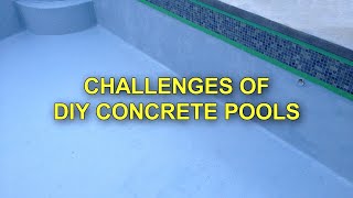 Building A DIY Concrete Pool