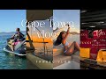 CAPE TOWN VLOG Luxury Shopping Boat Cruise Quoin Rock Wine Tasting Jet Ski Helicopter Ride