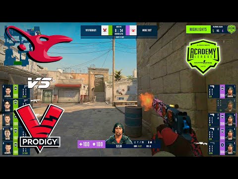 Mouz NXT vs. VP.Prodigy - WePlay Academy League | HIGHLIGHTS CSGO