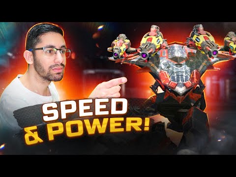 Laser AO MING w/ Crazy SPEED & Durability Extender War Robots Max Titan Gameplay WR