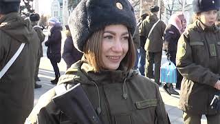 На майдані Конституції новобранці дали клятву на вірність Україні