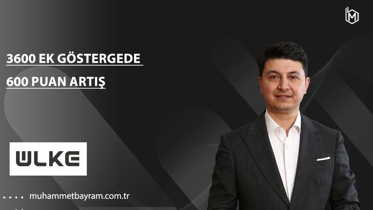 3600 Ek Göstergede 600 Puan Artış