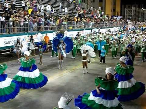 REAL MOCIDADE  SANTISTA CARNAVAL 2011 ( BAIANAS ) E BATERIA