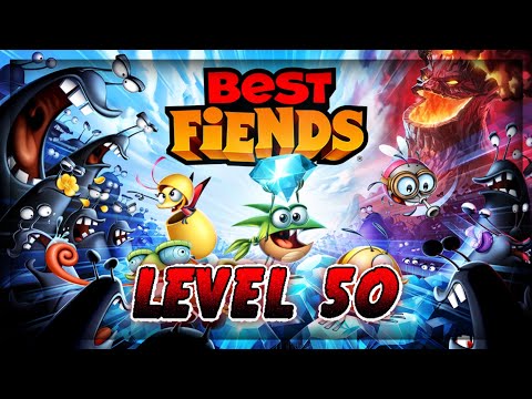 Defeating Best Fiends Boss Slug with no powerups (Level 50)