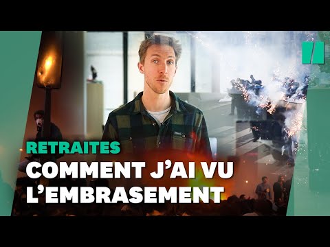 L’embrasement contre la réforme des retraites vu par notre reporter