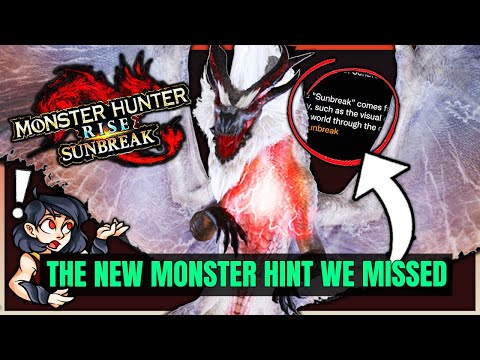 White Fatalis Coming to Sunbreak - New Monster Hint - Hidden Meaning - Monster Hunter Rise Sunbreak!