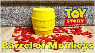 Milton Bradley Barrel Of Monkeys Toy Story Review