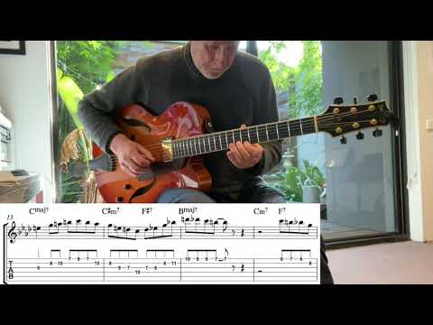 Airegin - Pat Martino Solo, Transcription/TAB
