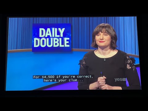 Jeopardy, Danielle Maurer Day 3 - 1st Daily Double (5/10/22)