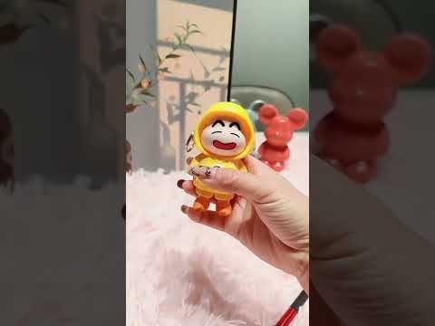 Shinchan Face Changing Keychain Shinchan Keychain Key Holder Cartoon Character Keychain Toy