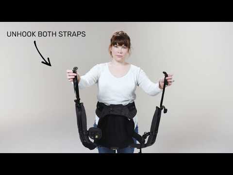 LÍLLÉbaby Carrier Tutorial - Crossing the Straps