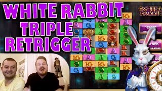 White Rabbit (new slot) - BIG bonus buy with retriggers