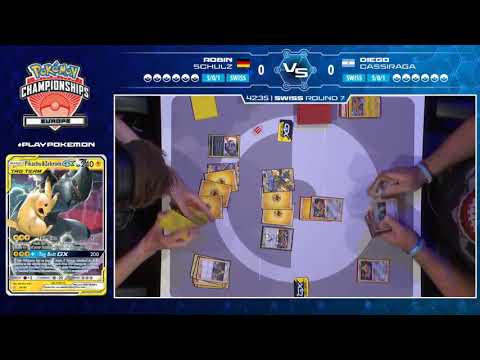 Swiss R7 Diego Cassiraga Vs Robin Schulz-Pokémon European International Championships - Day 1