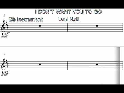 I Dont Want You To Go - Lani Hall