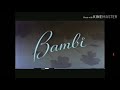 Bambi New Swedish Dub 1998 VHS