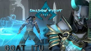 Shadow Fight 4: Arena - Itu One Man Army 😈 || itu vs pro level Team 🔥 || Itu all talents unlocked 🔓