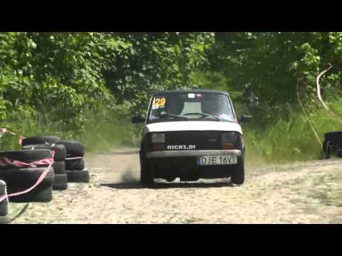 KJS Uzdrowiskowe Ściganie 2013 - Marek Kajdy / Bartłomiej Sobczak - Fiat 126p