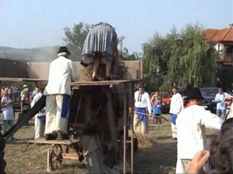 Mlátenie obilia, Podbranč 2 9 2012