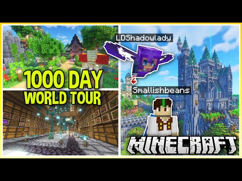 1000 Day Minecraft World Tour ft @ldshadowlady (Plus World Download)