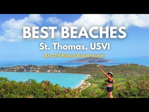Best (Secluded) Beaches in St  Thomas - Off Roading Adventures in US Virgin Islands During Covid
