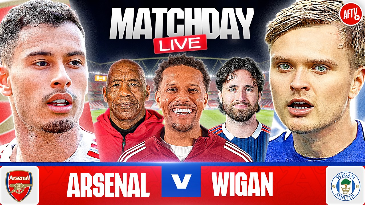 Arsenal vs Wigan | Match Day LIVE