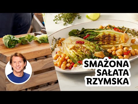 SAŁATA RZYMSKA z sosem i ciecierzycą | OKRASA na szlaku regionalnych smaków!