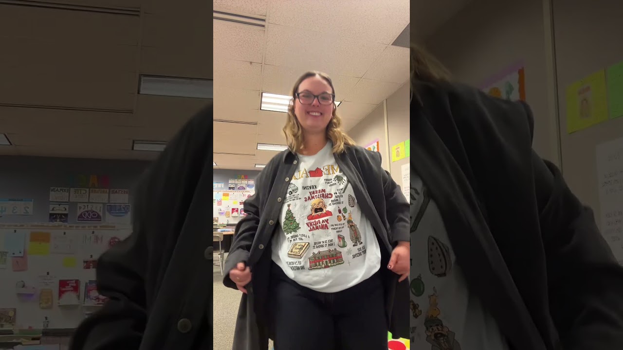 Ended the week with E Learning! #teacher #fourthgradeteacher #teacherstyle #vlogmas #outfit