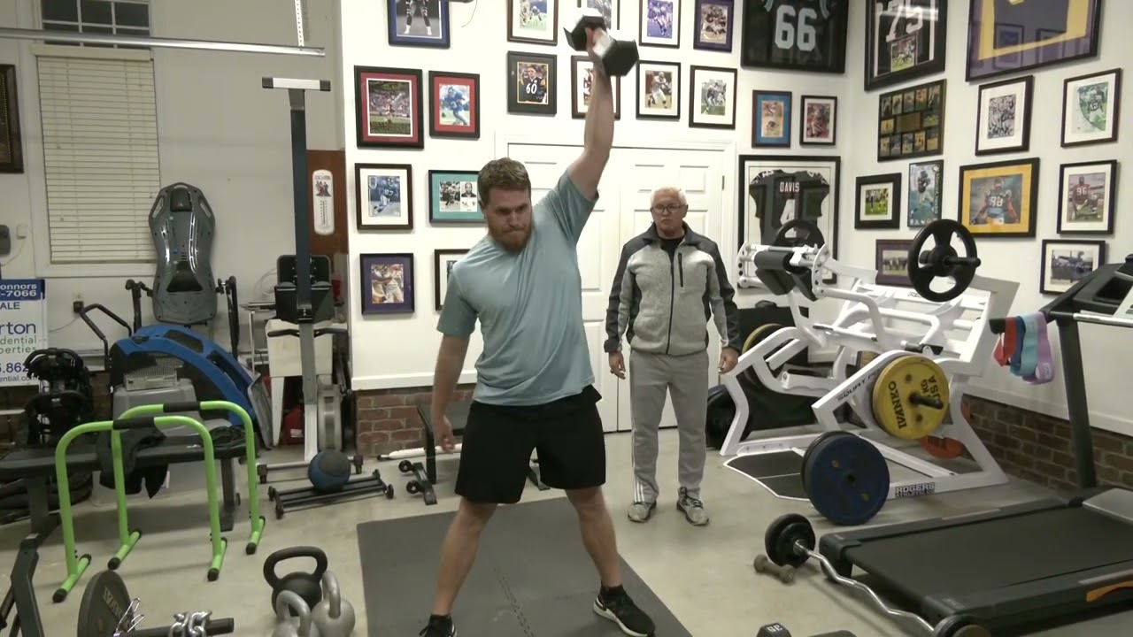 YouTube Thumbnail for Dumbbell Sweeps 