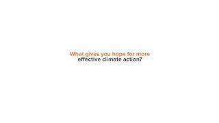 Gabriela Ramos: What gives you hope for more effective climate action?