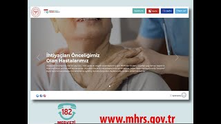 23. Uzaktan Sağlık Hizmeti-Randevu Alma ve Görüşme