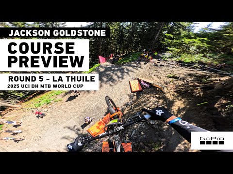 GoPro: Brand New Track! POV Course Preview with Jackson Goldstone - Italy - ‘25 UCI DH MTB World Cup