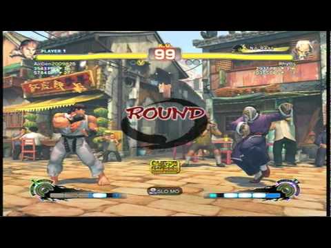 SSF IV AE Ranked: AirGen2009825 (Ryu) vs Rhyllis (Gen)