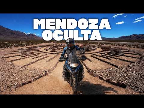 LABERINTOS EN MEDIO DE LA NADA Y JEROGLÍFICOS EN LA MONTAÑA | Uspallata