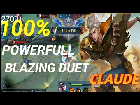 Claude Best Build 2021 | Top Global Claude Gameplay - Mobile legend: Bang Bang