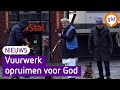 Moslimgemeenschap ruimt vuurwerk op in Nunspeet