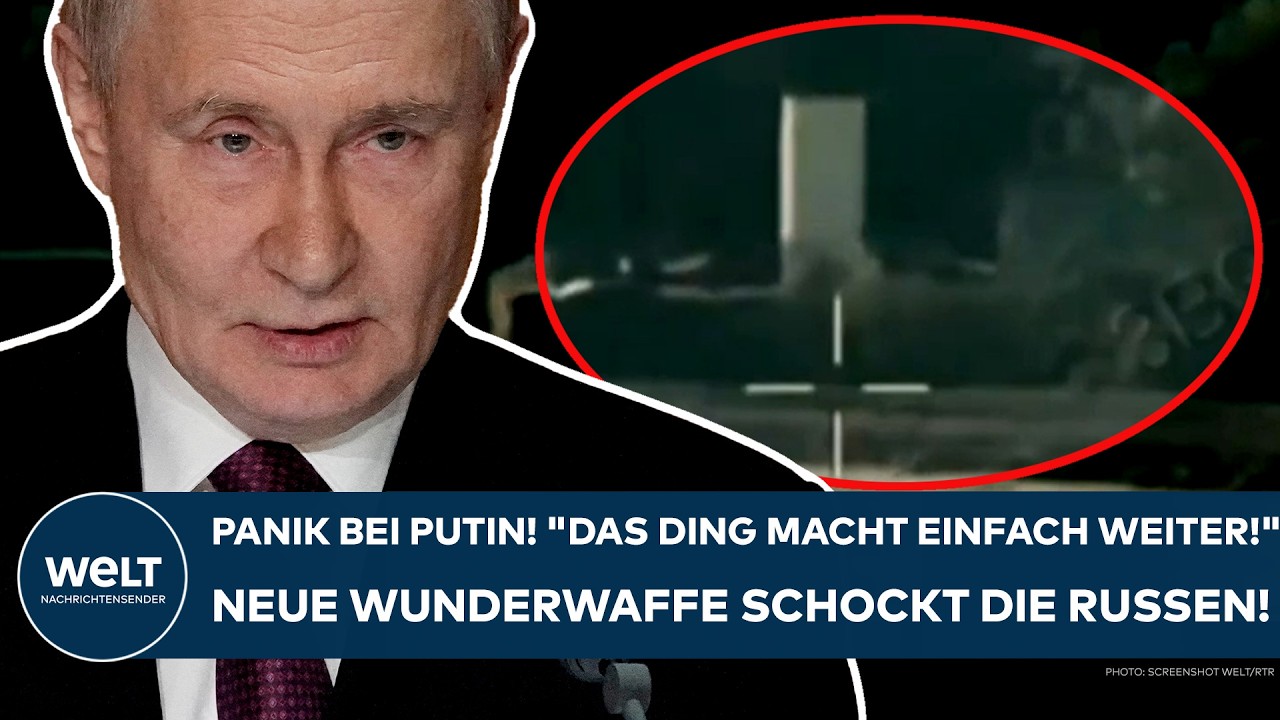 UKRAINE-KRIEG: Panik bei Putin! "Können Schlachten entscheiden!" Neue Wunderwaffe schockt die Russen