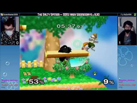 Salty Spitoon Melee #18 Winners Semis - TinderMaster3000 (fox) vs KoDoRiN (marth)
