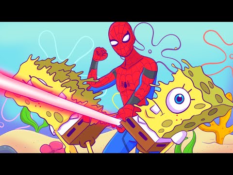 Destroying Spongebob with the Best Blade and Sorcery U9 Mods