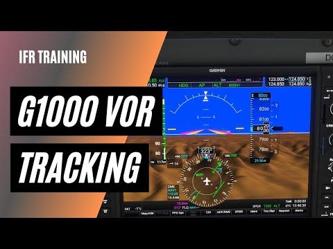 G1000 VOR Navigation Made Easy | Mastering VORs on IFR Flights with Garmin Glass Cockpit