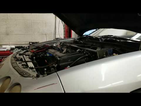 Acura integra b18c with jackson racing supercharger dyno tuned on Hondata s300