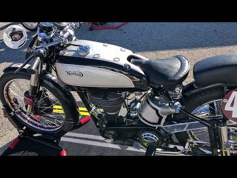 Norton Manx 500 long stroke "Garden Gate" (1947) - rarely seen but heard far away