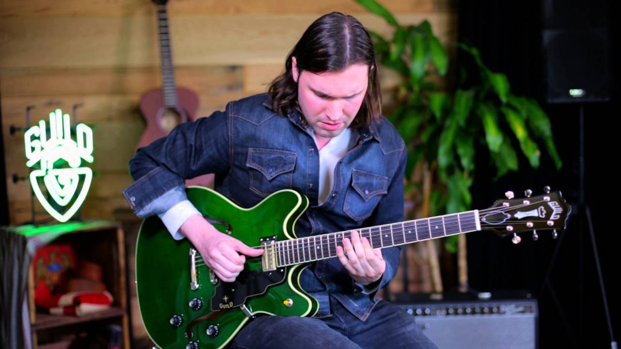 Guild Starfire IV ST - Flame Maple Blonde